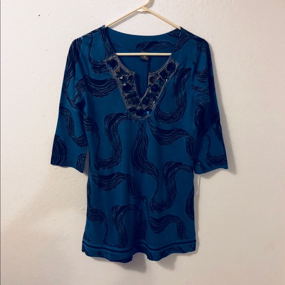 Language Long Blouse, NWT
